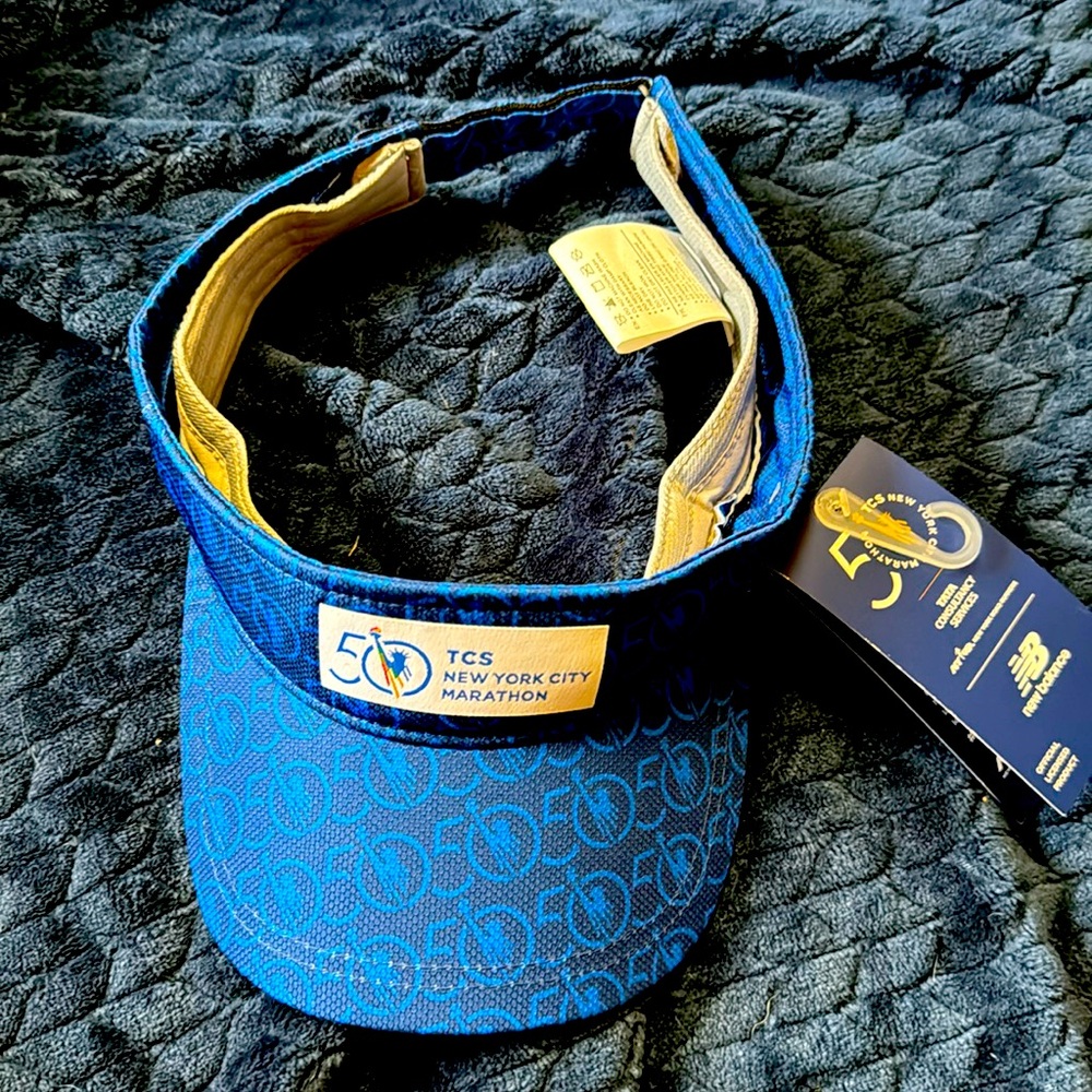 NYC New York Marathon 50th new Balance visor NWT